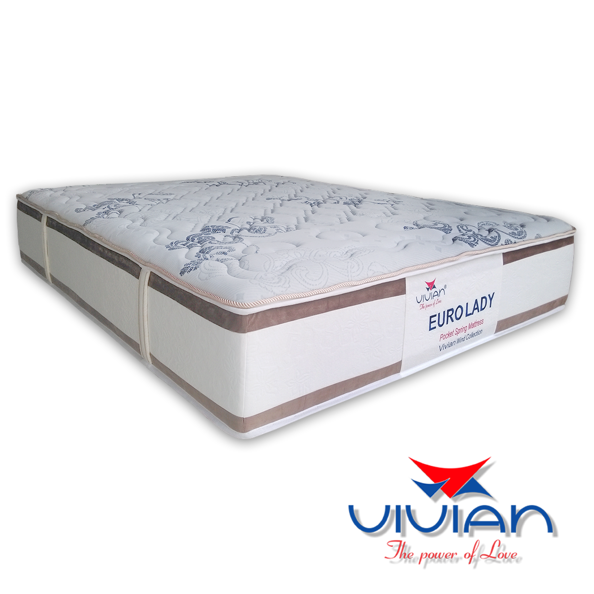Nệm lò xo túi cao cấp EURO LADY
